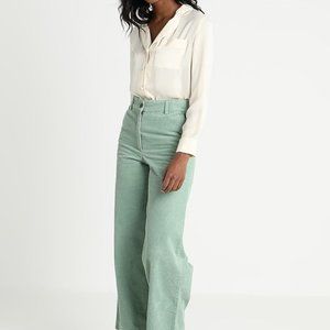Monki "Annie" Wide-Leg Corduroy Trousers